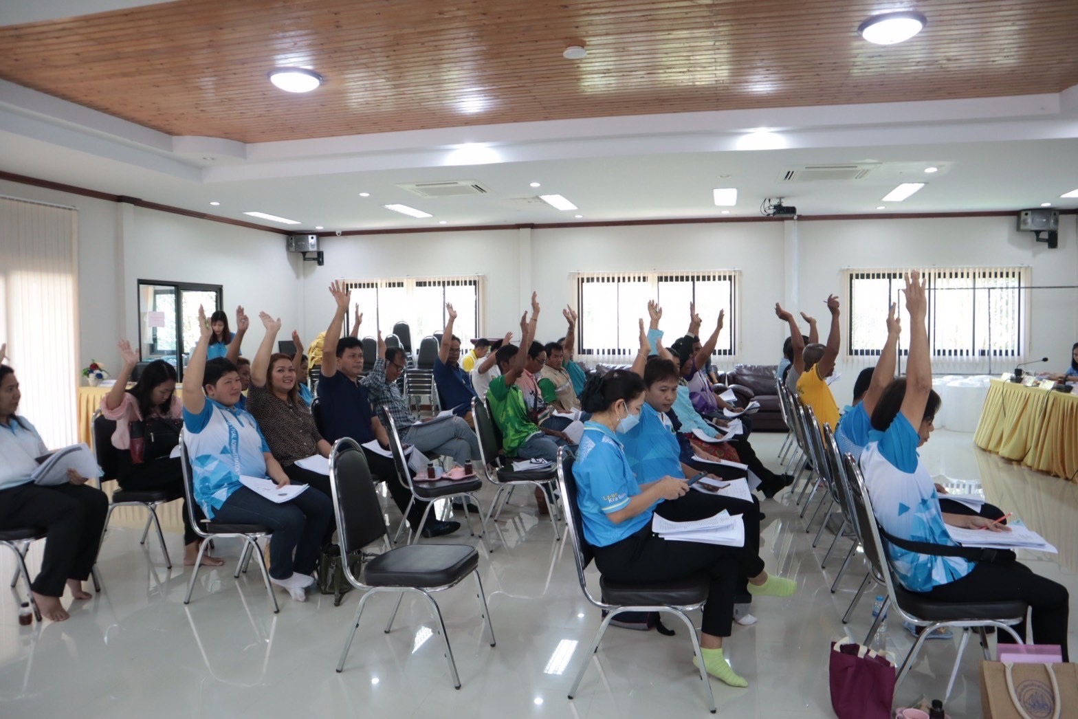 ประชุมประชาคมท้องถิ่นขององค์การบริหารส่วนตำบลลำเลียง ในการจัดทำแผนพัฒนาท้องถิ่น (พ.ศ.2566-2570) เพิ่มเติมครั้งที่ 2/2566