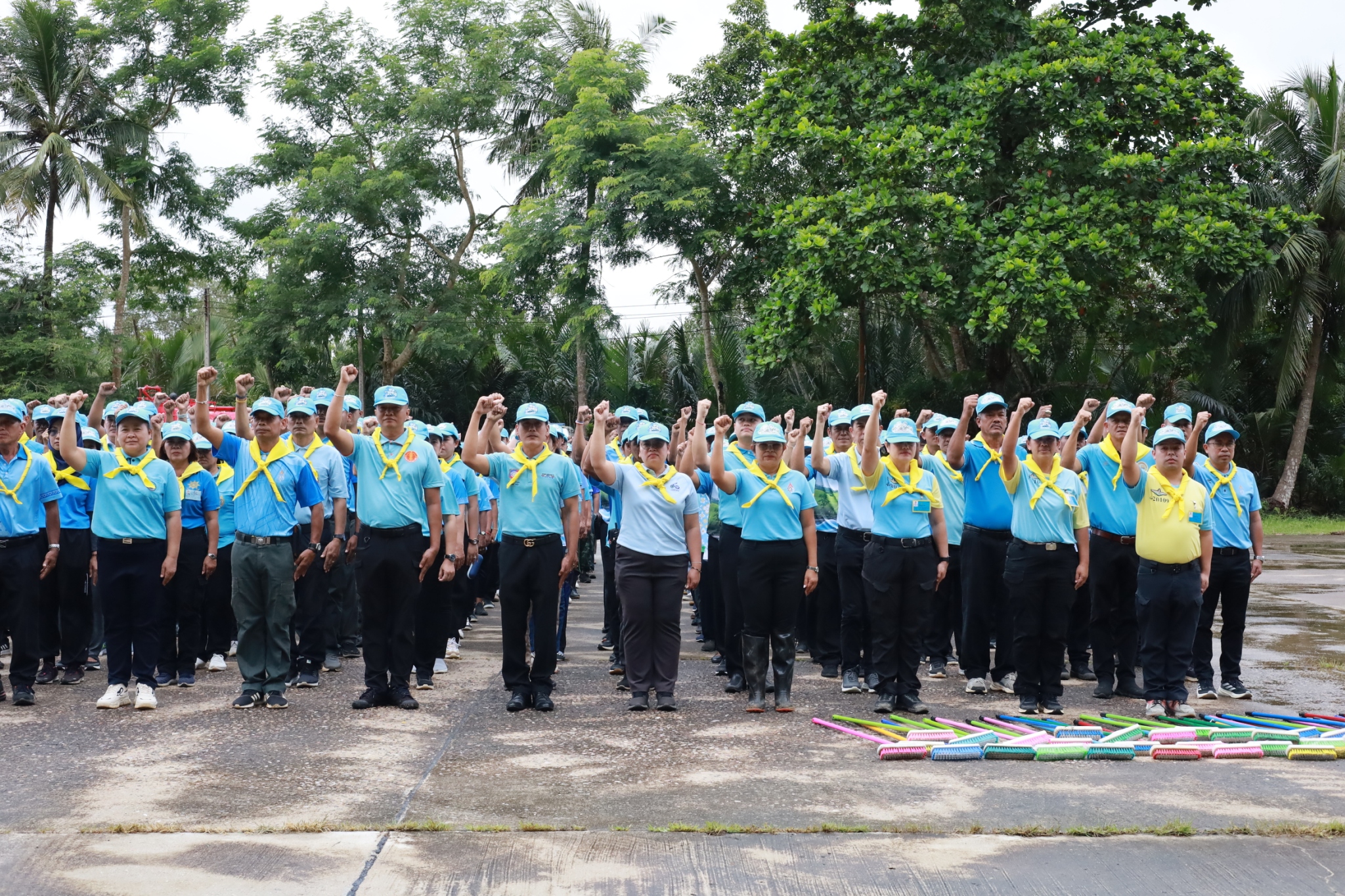 กิจกรรมจิตอาสาพัฒนา ปรับทัศนียภาพถ้ำพระขยางค์