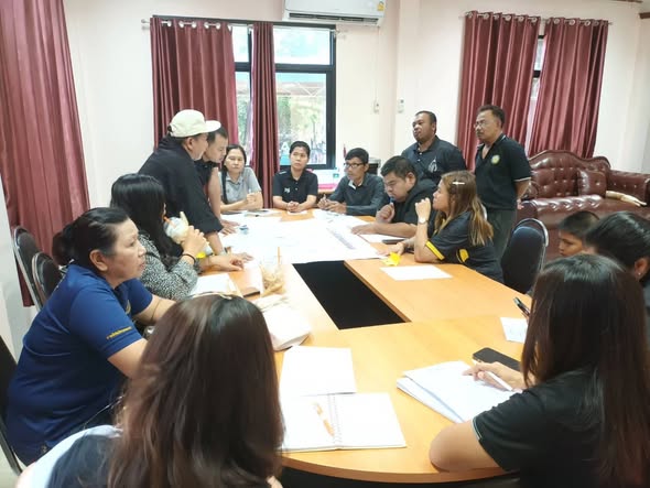 📌 ประชุมวางแผนเตรียมการจัดงานประเพณีขึ้นถ้ำพระขยางค์