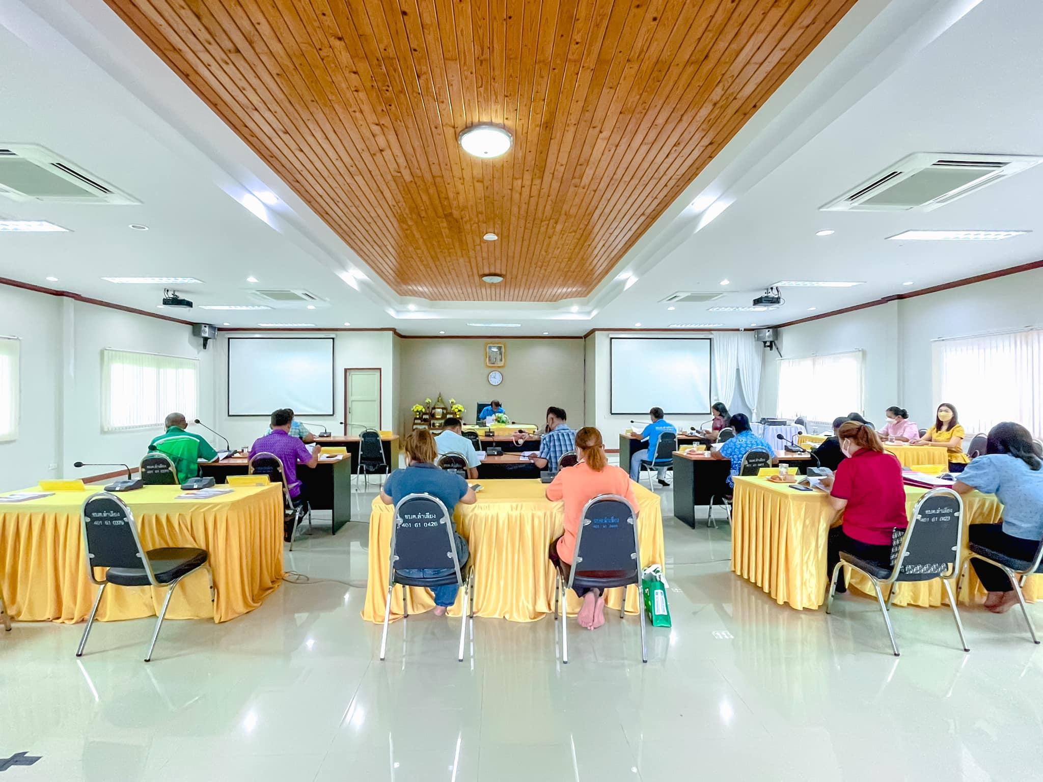 ประชุมคณะกรรมการกองทุนหลักประกันสุขภาพ องค์การบริหารส่วนตำบลลำเลียง ครั้งที่2/2565